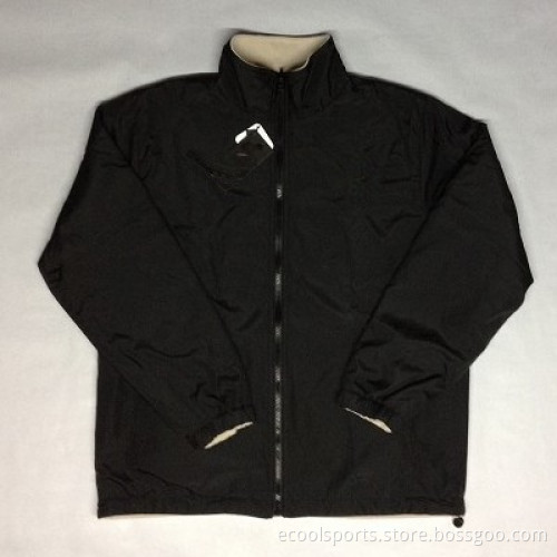 Black Golf Coat, Wind-Proof Jacket, Outer Wear for Men